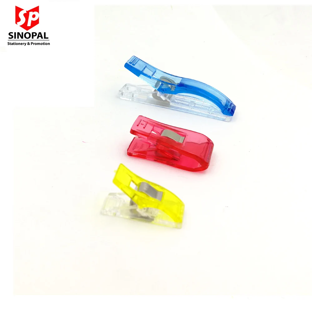 Pack of 100 Multipurpose Plastic Craft Sewing Clip for clothing Assorted Colors For Quilting Crafting