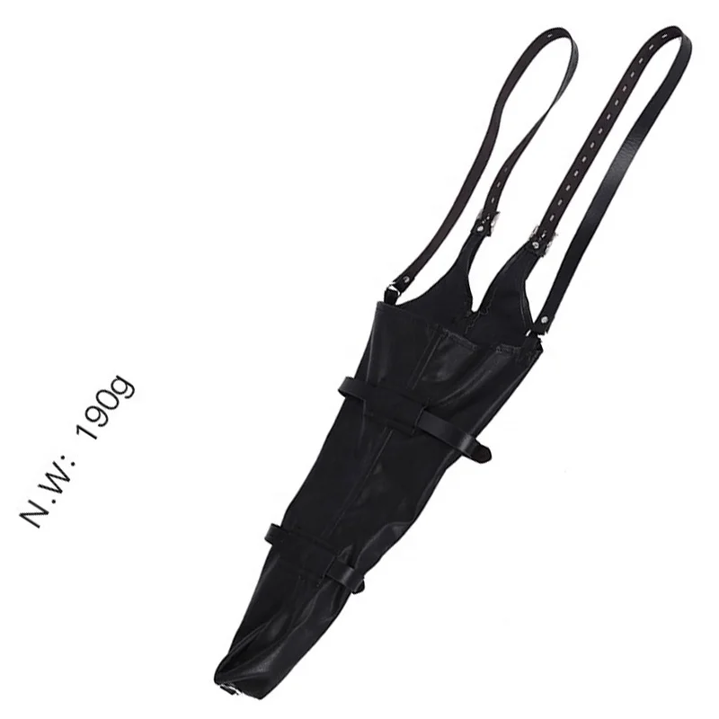 Adult Lover Game Play SM Ties Her Belt, Shackles, Leather Sex Toys for Couple Adult Arm Long Sleeve Bondage Restraints