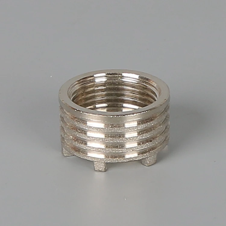 LK-4-601 ( 1/2 )   high quality brass pipe female threads insert fitting with Chrome plating