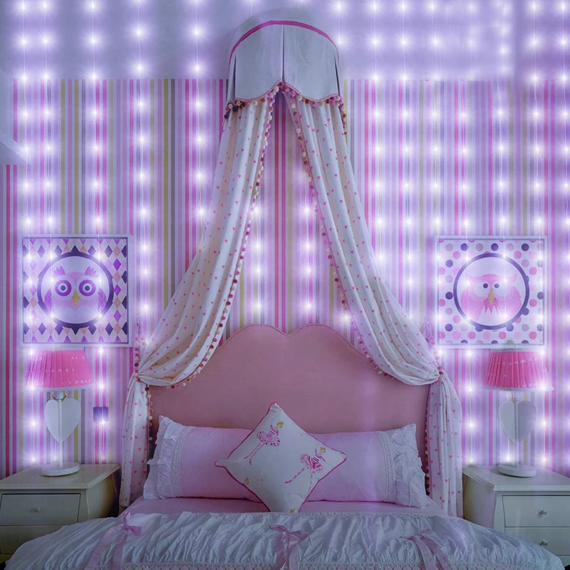 8 Modes Switch USB Copper Wire String Light With remote control Christmas fairy For Wedding/Party/Curtain/Garden