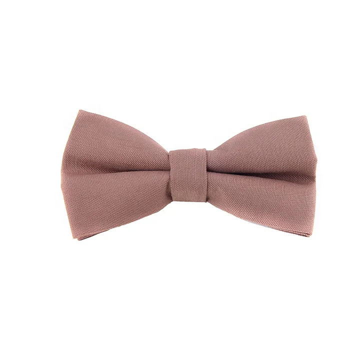 
Factory custom tuxedo bow tie with Polyester plaid black bowtie for men 