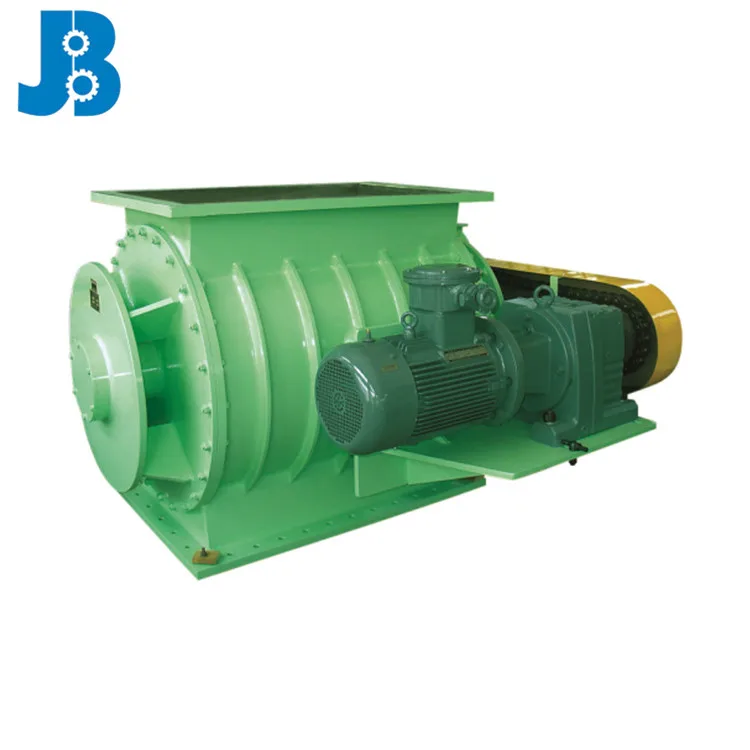 Flour mill rotary valve airlock for cyclone system/pneumatic conveying/Wooden chip Rotary Airlock