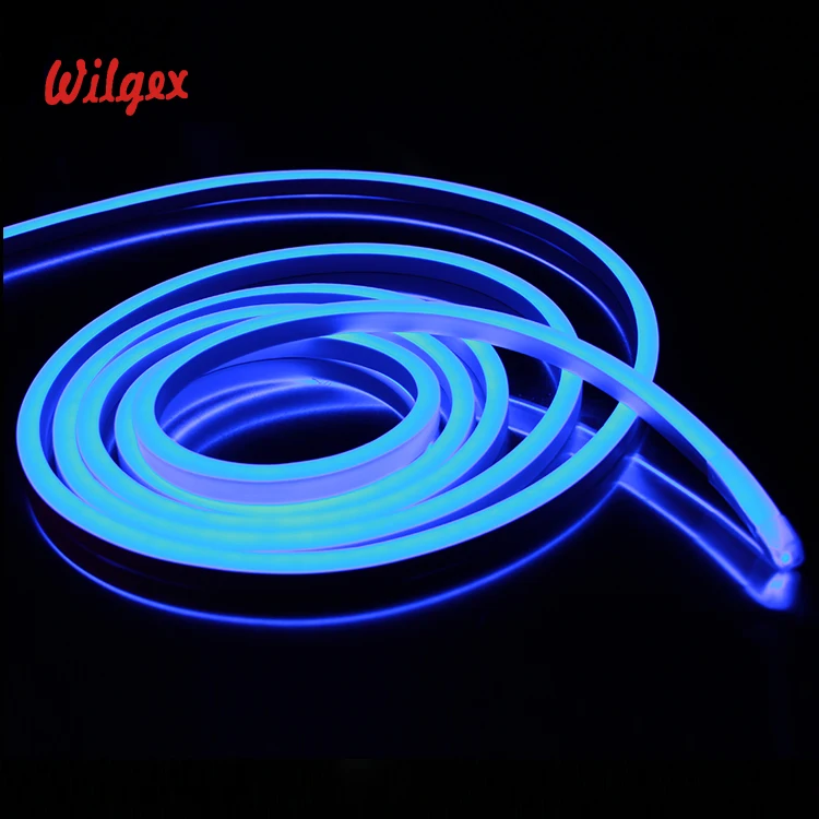 SMD5050 addressable dmx rgb led neon flex light 50m roll up 15x26mm Pixel outdoor led neon lights