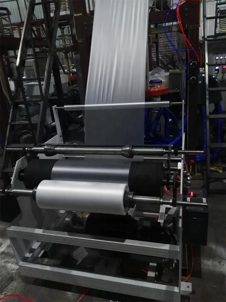  Машина для выдувания пленки HDPE LDPE Pe машина биоразлагаемой экструдер