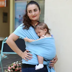 Professional ergonomic lightweight adjustable breathable baby sling wrap carrier