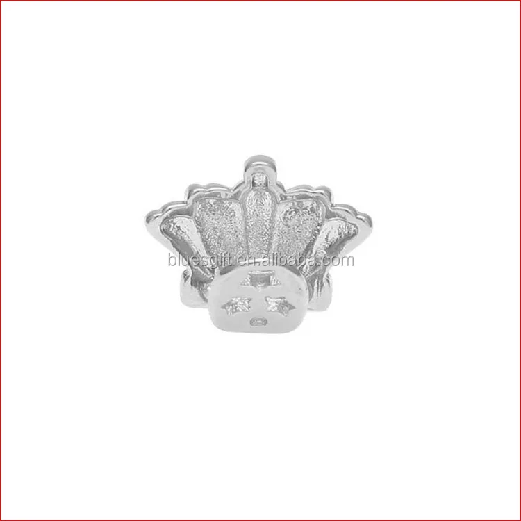 Blues Crown Shape real gold Plated teeth grillz single teeth TG095-G1 crown tooth grillz