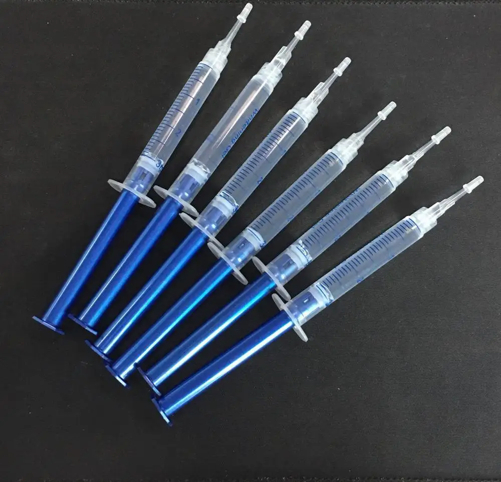 teeth whitening gel 35% hydrogen peroxide carbamide cp dental bleaching tooth syringe gel 3ML