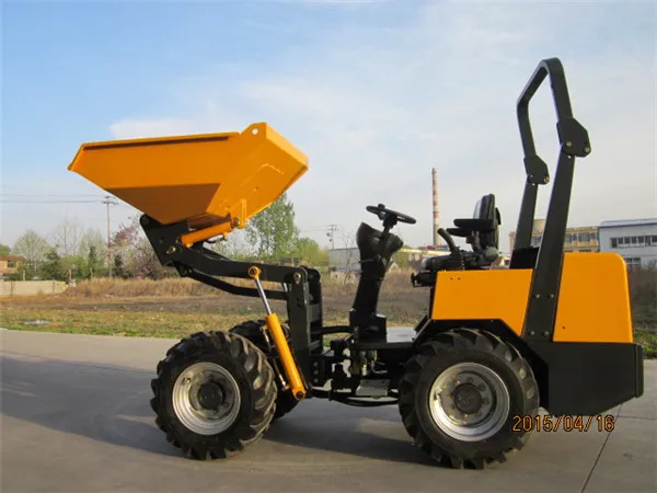 Hysoon HD10 4x4 mini dump truck 1ton for sale
