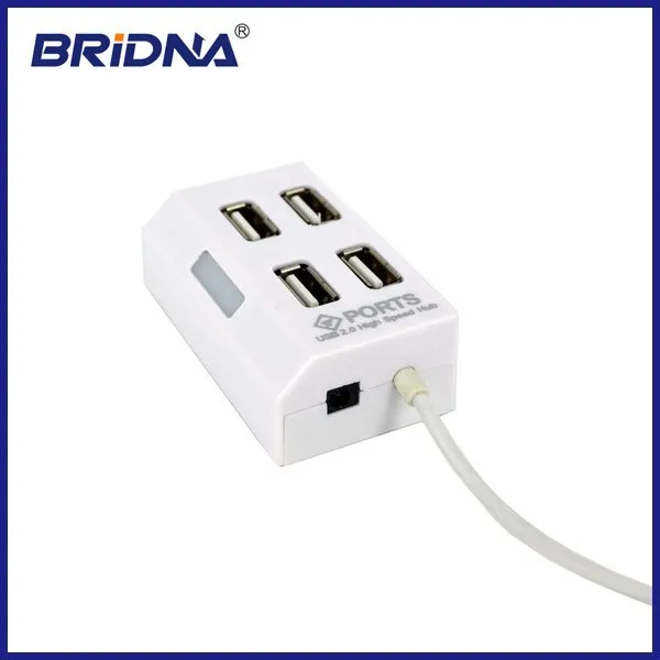 Usb 2.0 4-портовый концентратор с энергосберегающая функция отключения ( от сети переменного тока )