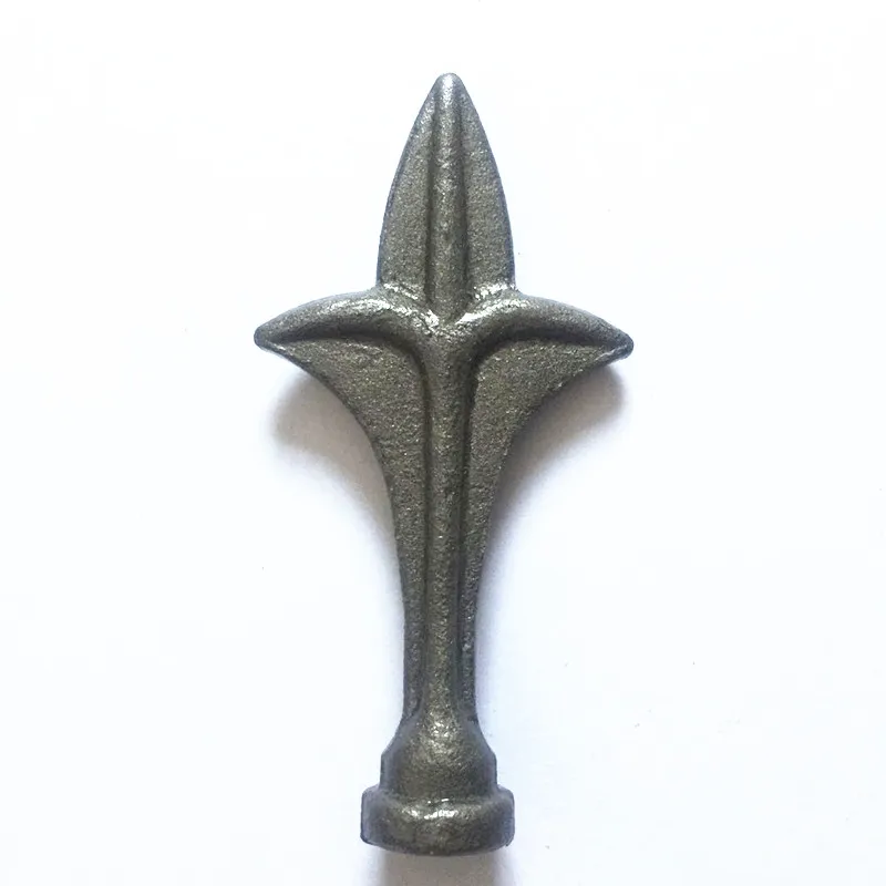 
Hot Sale Wrought Iron Fence Parts Forged Steel Element Cast Iron Fence Spears Designs for sale 