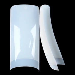 Красивые Заводские накладные ногти Натурального Цвета квадратной формы 500 шт.