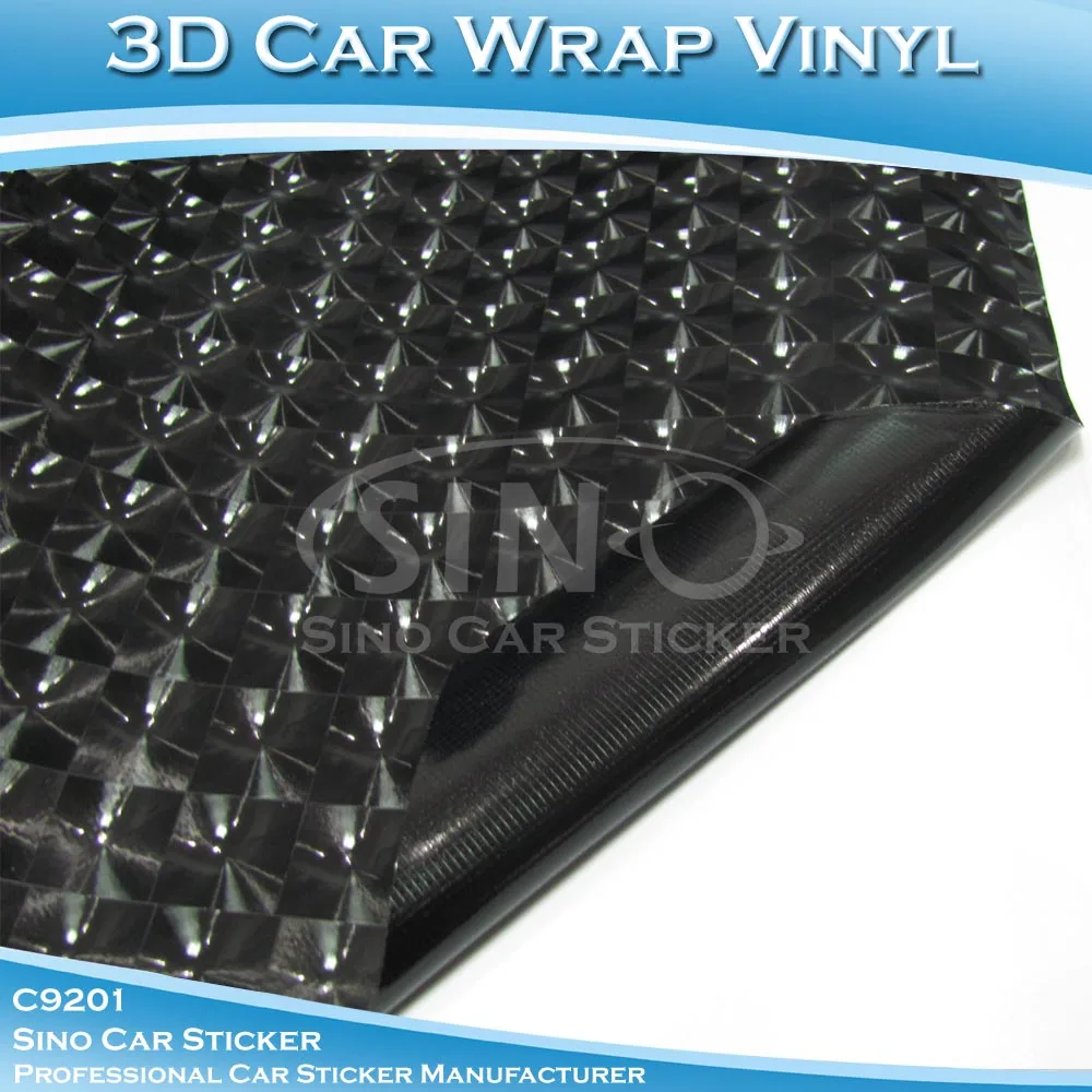 китайско автомобиля наклейку 1.52x30m 5ftx98ft оптовая 3d кошки глаза черного цвета стикер крена