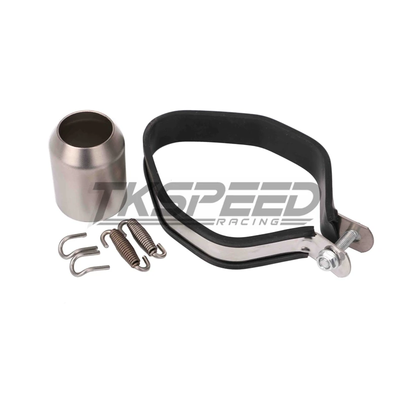 
motorcycle modification 51mm real carbon fiber muffler exhaust short double mouthe big hexagon 