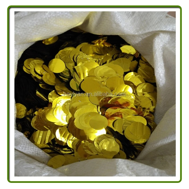 2018 Foil Metallic confetti mixed colors Hot Sale