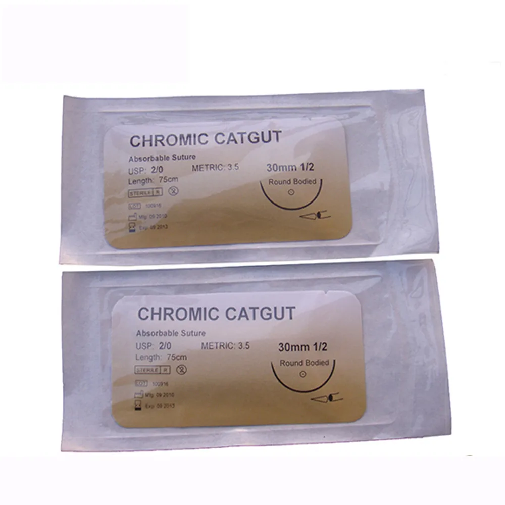 High quality brown chromic catgut suture