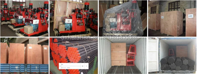300M Core Drilling Rigs / Hydraulic Exploration Water Well Drilling Machine / Oil And Electric Power Drilling