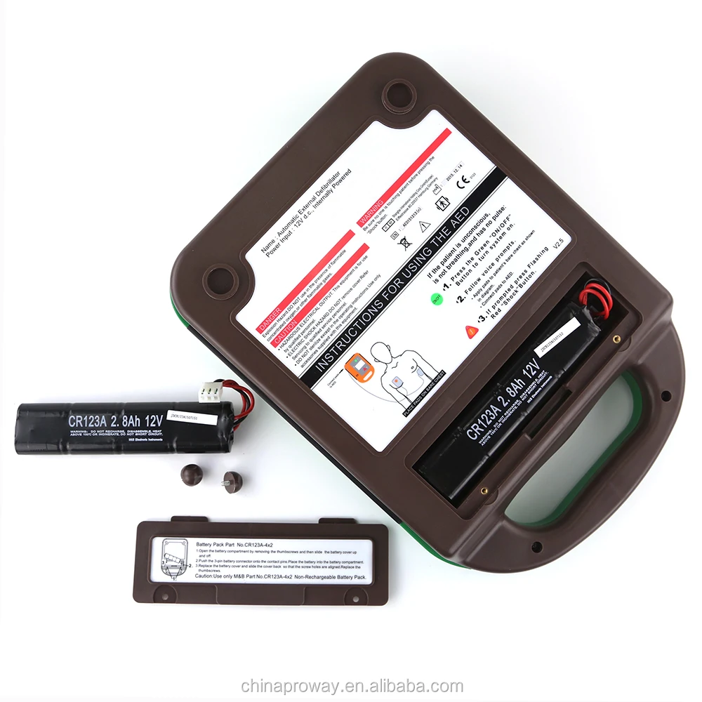 
High quality CE Approved PWD-M7000 AED Automated External Defibrillator 