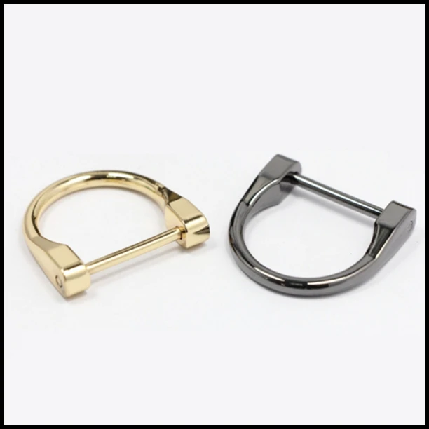 High Quality Black Metal D Ring For Leather D Ring Belt