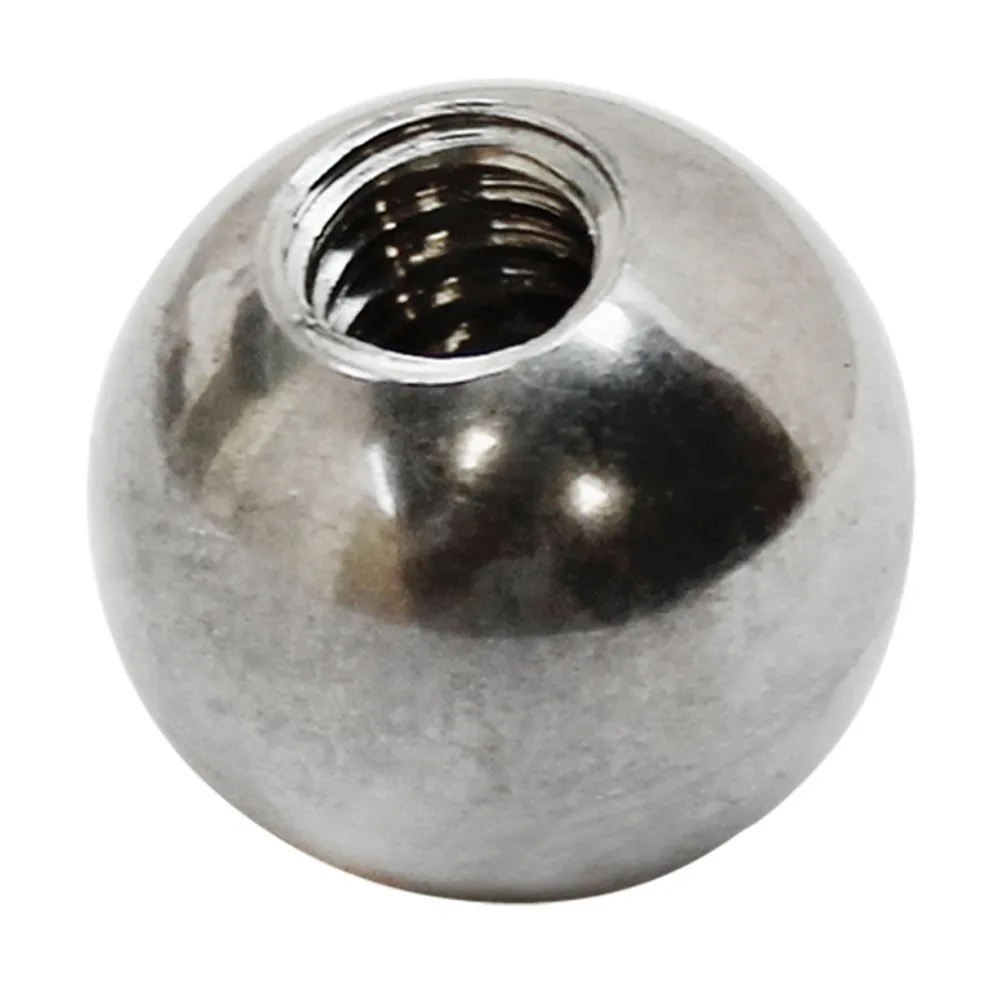 Stainless Steel 303/316 custom precision polishing special solid  round ball Nut