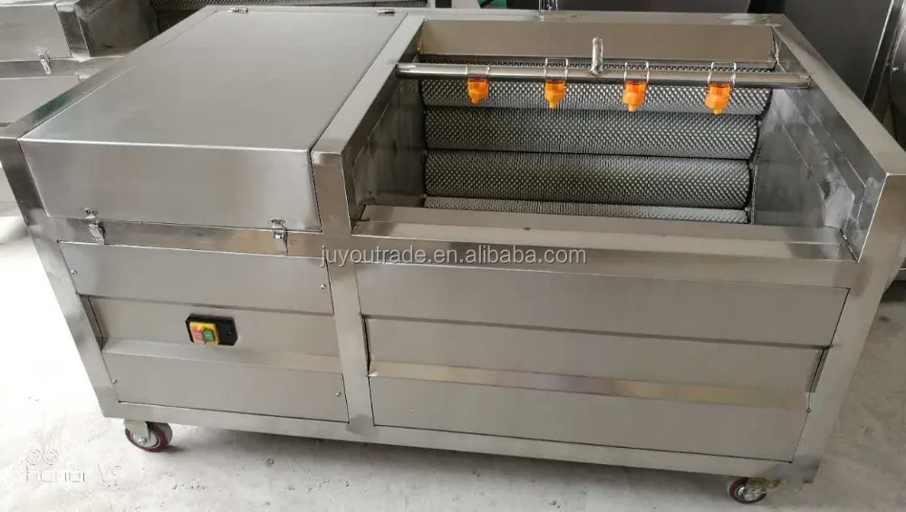 100kg semi auto frozen french fries production line