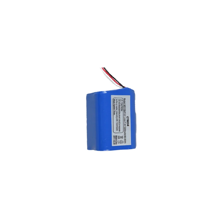 CTECHi Li-ion ICR18650 2S2P 5200mAh 7.4V Medical Device Battery Pack