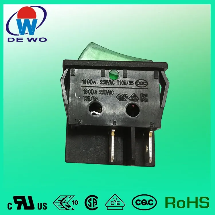 t85 55 rocker switch 12a 125vac for home appliance