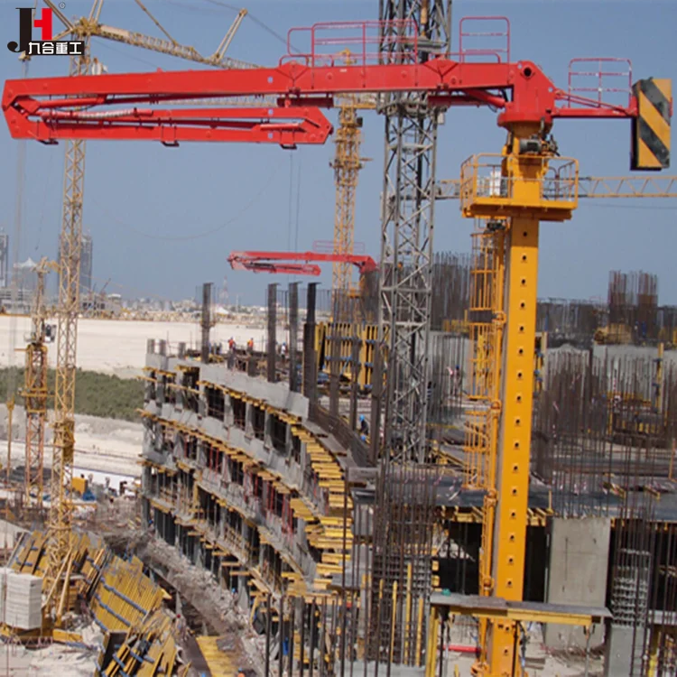 High quality! 28m 32m 33m 36m Hydraulic Self Climbing Floor Climbing Concrete Placing Boom