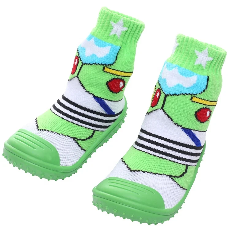 wholesale rubber sole baby boy gripper socks