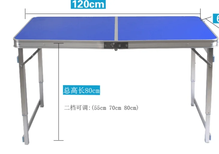 
Foldable Plastic Table outdoor table long table with metal tube 