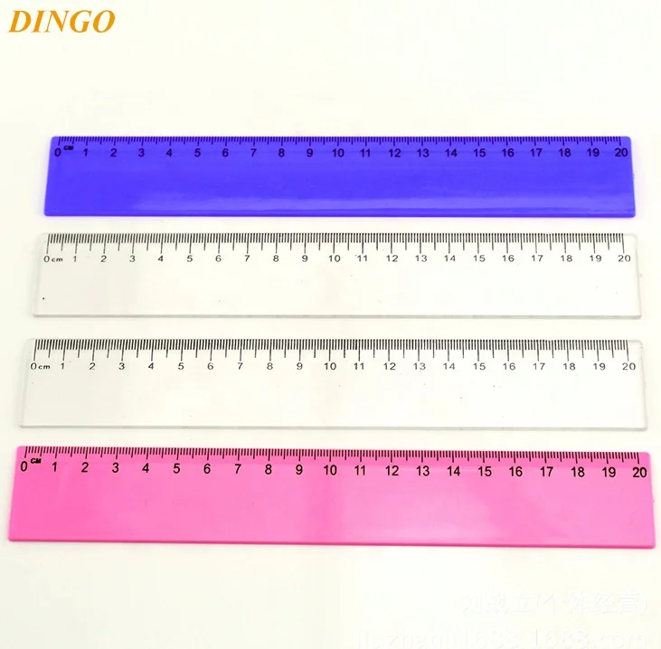 Пользовательская акриловая линейка для детей, красочная акриловая линейка с рисунком