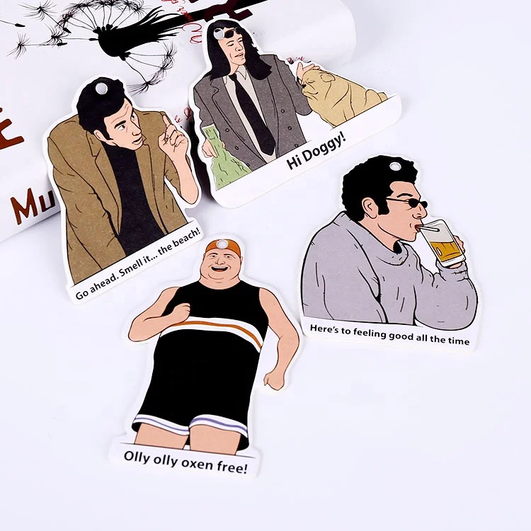 Cartoon  hanging custom car paper air freshner/freshener