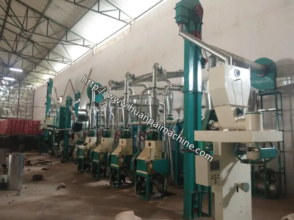 full automatic Flour Mill, Gram Flour (Besan) Whole maize corn( Atta Making Plant)