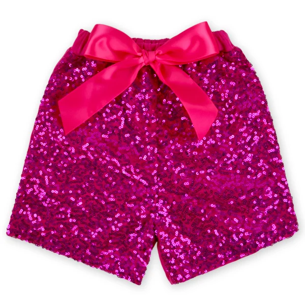 Girls Sequin Summer Custom Shorts