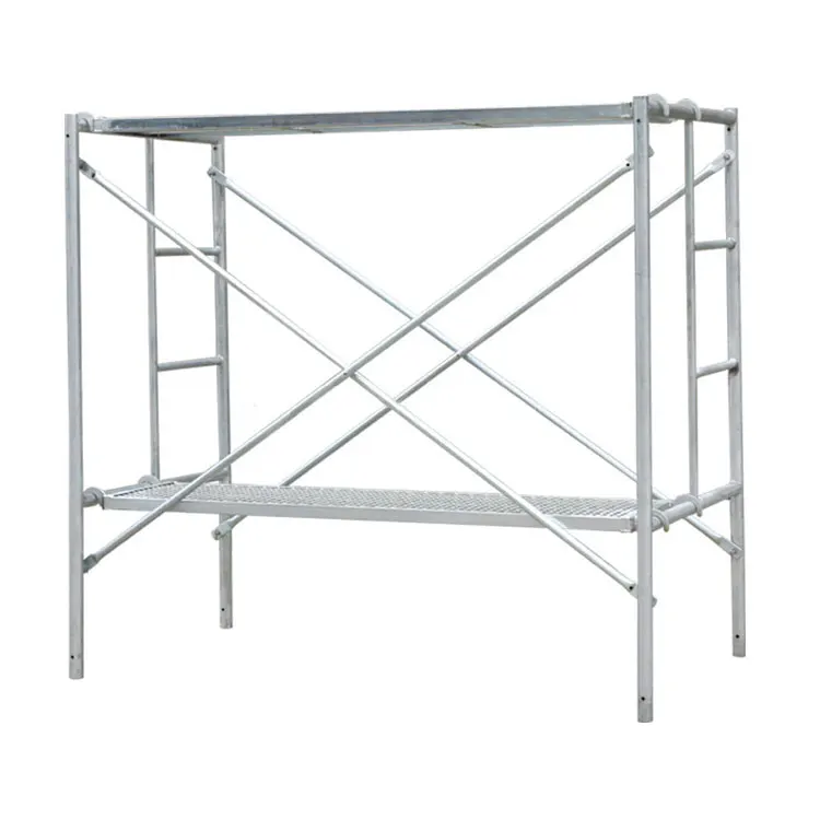 High Quality Frame Scaffolding Dimension International Standard Construction Galvanized a Frame Scaffolding System