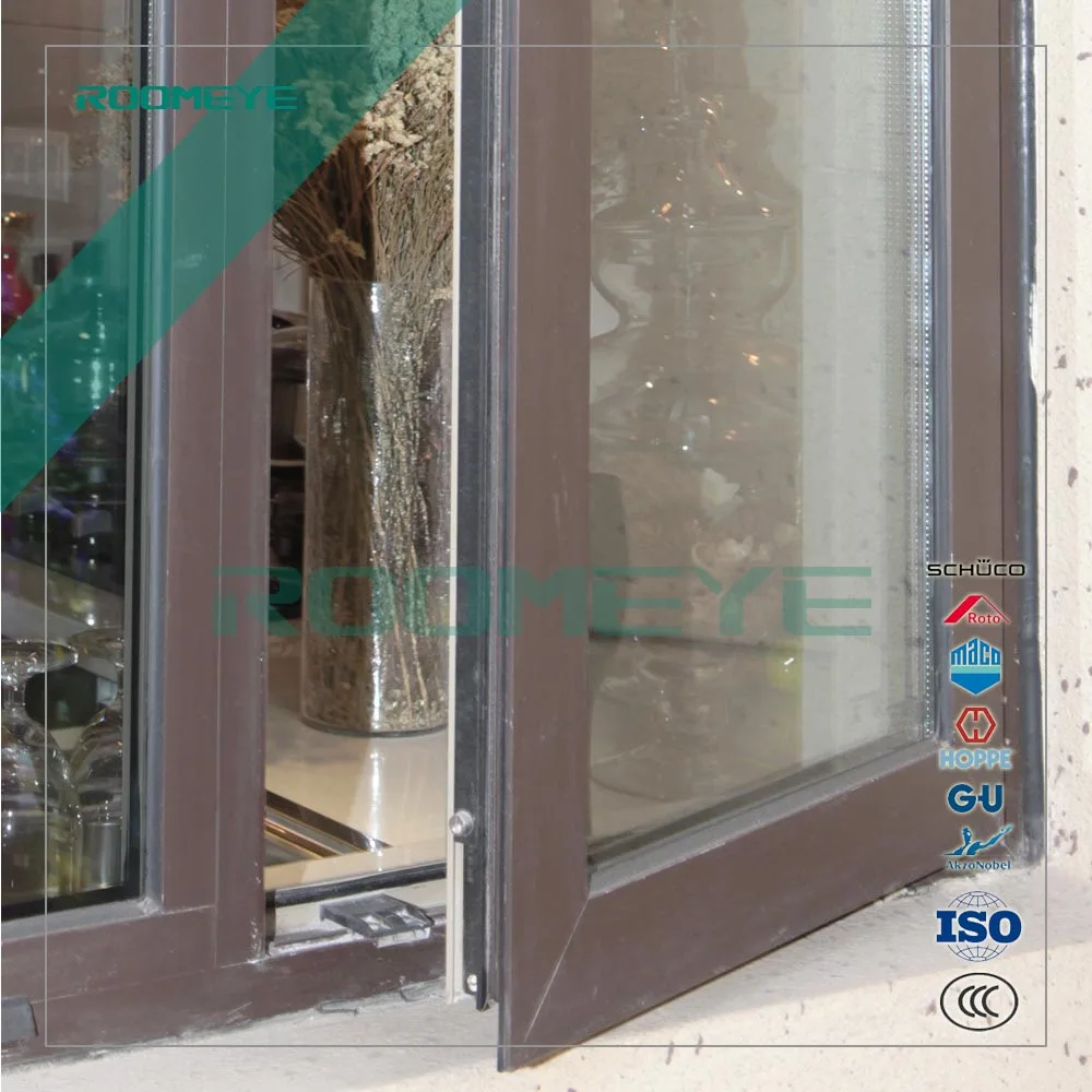 Australian standard double glazed Aluminium alloy frame Chain winder window