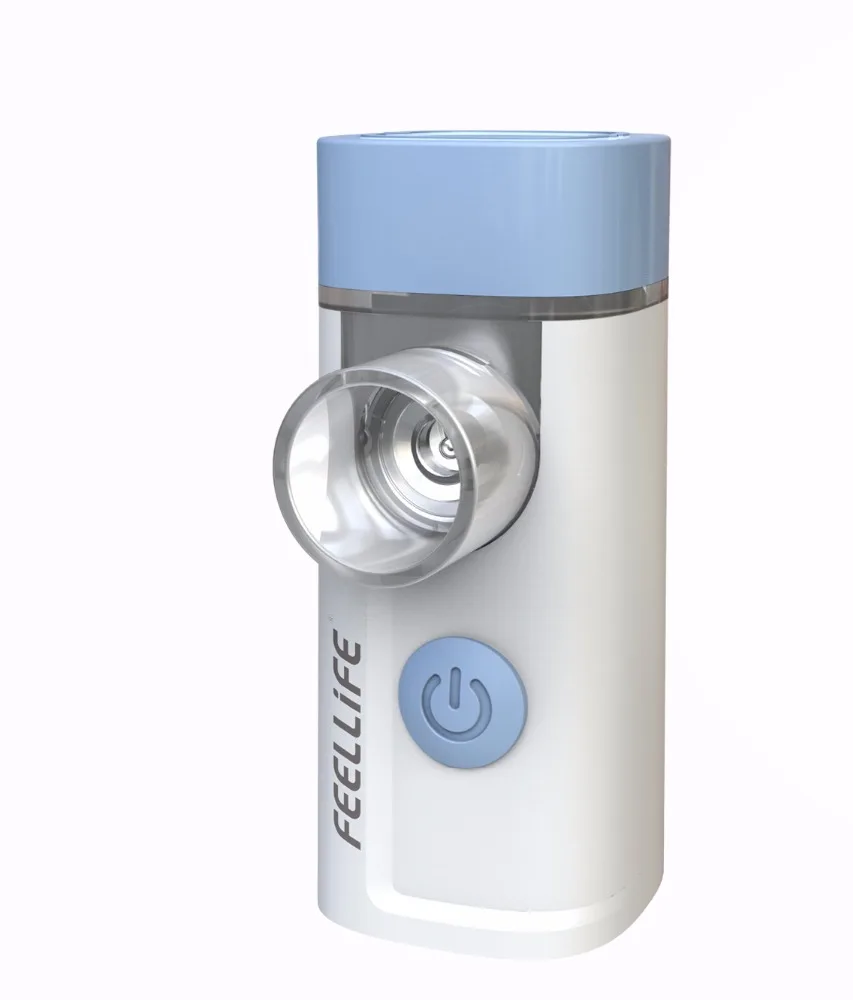 Home Care Medical Nebulizer for Pediatric Feellife handhold mesh nebulizer mask rechargeable built-in battery device machine