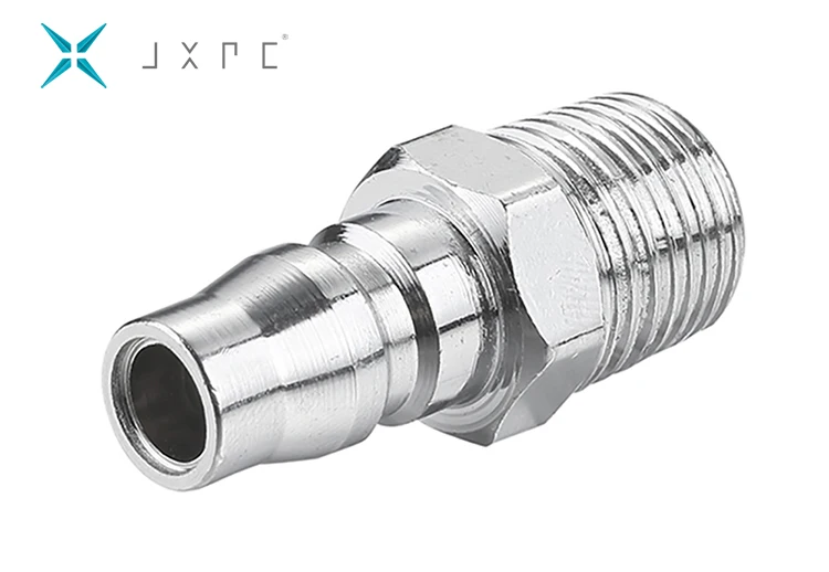Gas Fitting Tube Connector Pneumatic Quick Steel and Brass Coupling