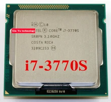 Core i7 3770S 3.1GHz 8M SR0PN Quad Core Eight threads desktop processors Computer CPU Socket LGA 1155 pin