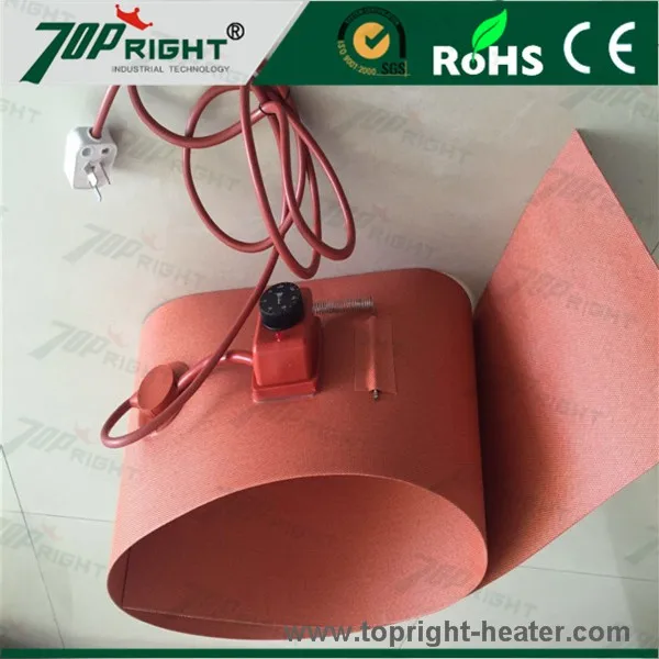 CE, rohs одобрил силиконовой резины нагреватель/нефть барабан нагревателя с контроллером