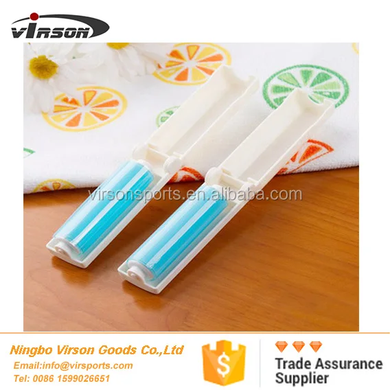 
Super Sticky Reusable Washable Silicone Lint Roller With Cover 
