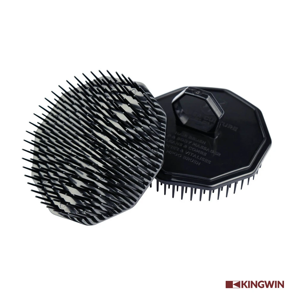 Plastic Sculpt Master Massage Beard Brush Comb Round Skalp Hair Brush Heart Shape Steel Bristle Plastic Scalp Massager Plastic