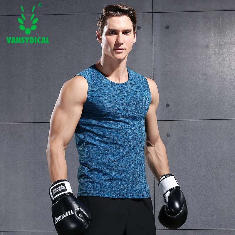 
Men Gym Top Tank Quick Dry Blank Sleeveless t shirt 94% Polyester 6% Spandex Sport Singlet 