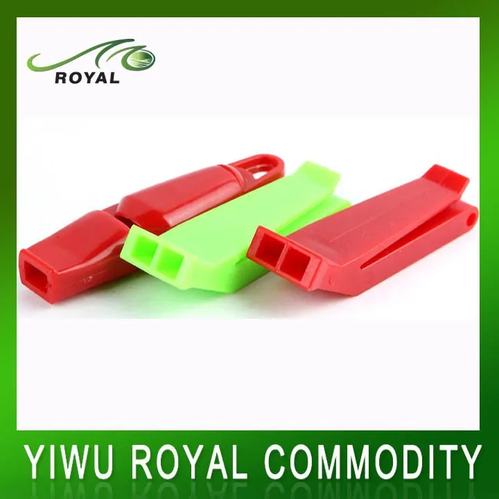 
High Quality Flat Plastic Whistle Wholesale 