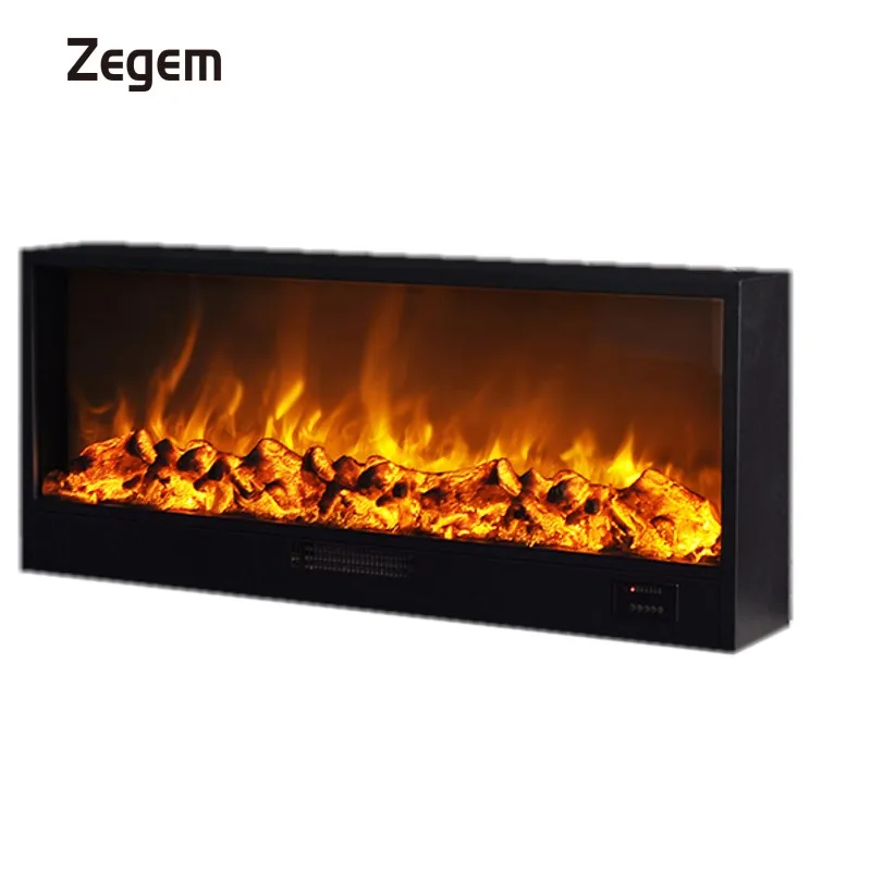 46 inch decor flame infrared electric fireplace /heater with insert or recessed style