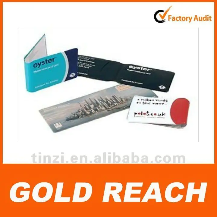 Colorful Fashion Double PVC Oyster Card Holder