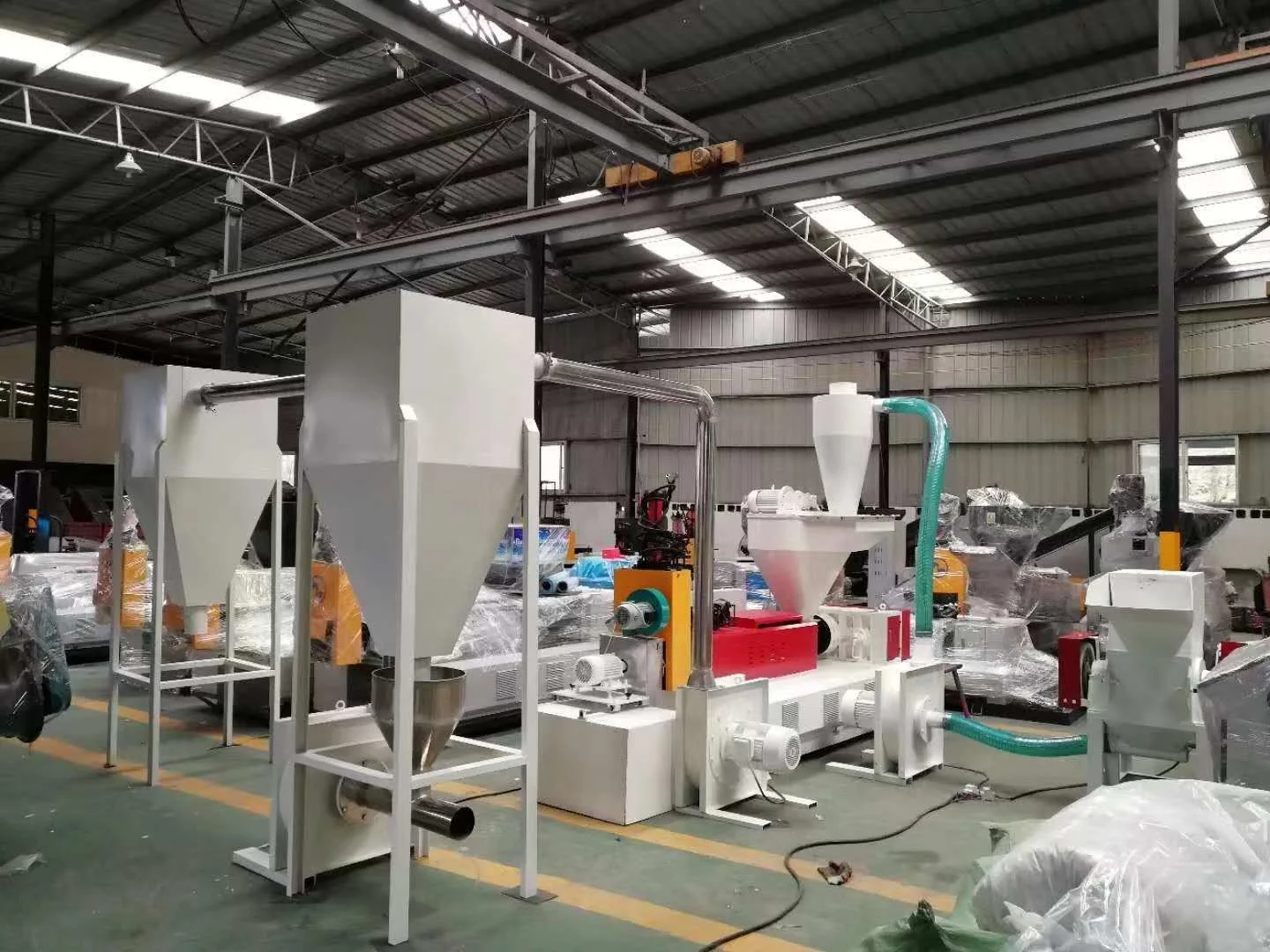 Single Two Stage PP PE ABS Small Cheap Granulator Plastic Recycling Pelletizing Machine Price