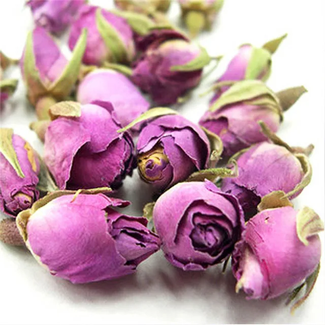 EU Standard Organic Dried Rose Bud Top Quality Flower Herbal Tea Pink Rose Flower Tea