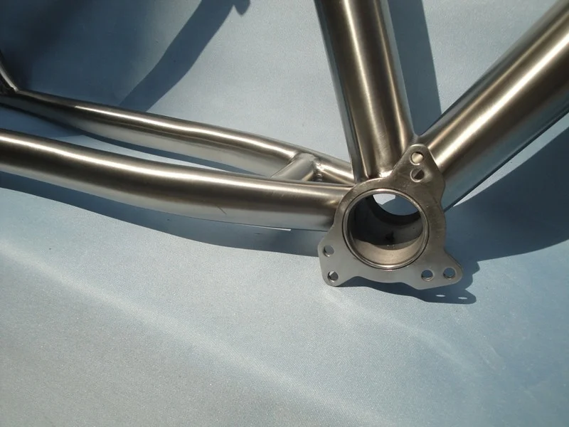 Waltly titanium mountain bike 26er MTB titanium bicycle frame ready for ship