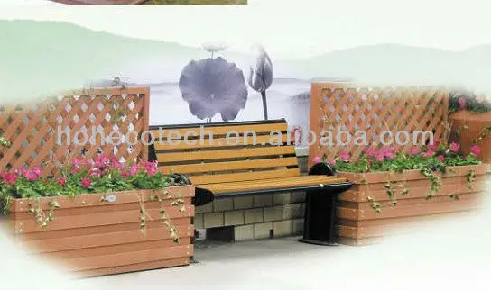 Anti-rot wood plastic composite garden, park bench