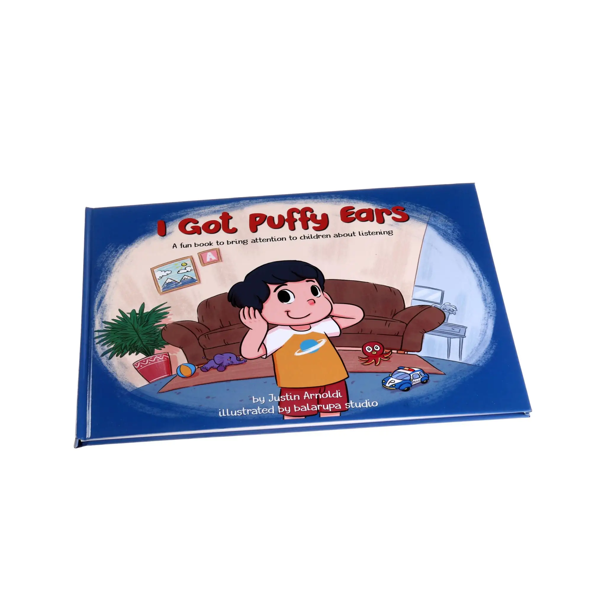 A5 детская книга новый дизайн пользовательский жесткий чехол детская книга печать